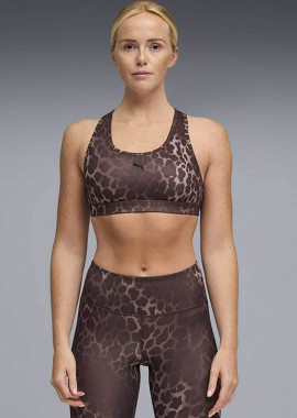Puma γυναικείο μπουστάκι με animal print 