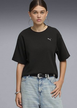 PUMA - Puma γυναικείο T-shirt με λογότυπο Relaxed Fit