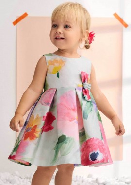 ABEL & LULA - Abel & Lula βρεφικό φόρεμα με floral print - 5017-S26 Ροζ