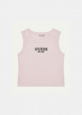 GUESS - Guess παιδικό τοπ με λογότυπο - J4YI16KBZP4 Ροζ