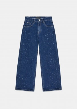 GUESS - Guess παιδικό τζιν παντελόνι με στρας - J6RA03D52Z0 Denim Blue