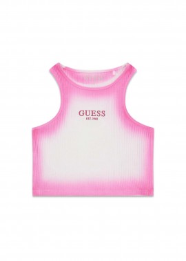 GUESS - Guess παιδικό αμάνικο τοπ με λογότυπο - J6GI22KCSK4 Φούξια
