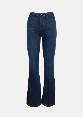 GUESS - Guess γυναικείο ψηλόμεσο τζιν παντελόνι Flared Fit - W6RA0LD6881 Denim Blue