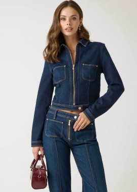 GUESS - Guess γυναικείο denim jacket