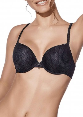 Selene γυναικείο σουτιέν με push-up cups από ελαστικό ύφασμα 