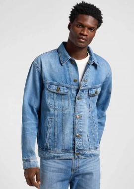 LEE - Lee® ανδρικό denim jacket Relaxed Fit - 112364153 Denim Blue