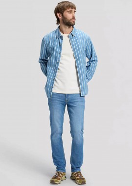 Lee® ανδρικό τζιν παντελόνι πεντάτσεπο Slim Straight Fit 
