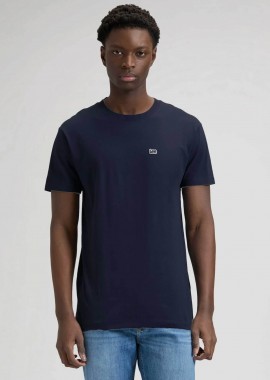LEE - Lee® ανδρικό T-shirt με logo print Regular Fit - 112376603 Μπλε Σκούρο