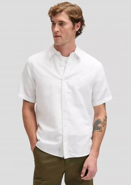 LEE - Lee® ανδρικό πουκάμισο μονόχρωμο Regular Fit - 112376562 Λευκό