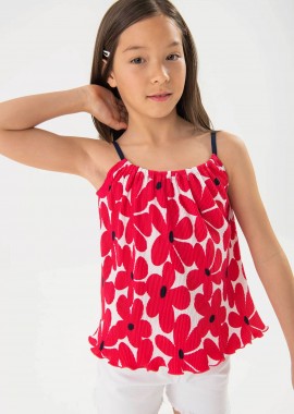 BOBOLI - Boboli παιδική μπλούζα με floral print - 411073 Πολύχρωμο