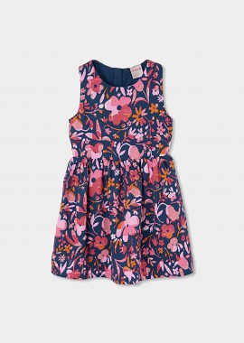 BOBOLI - Boboli παιδικό αμάνικο φόρεμα με floral print - 323031 Πολύχρωμο
