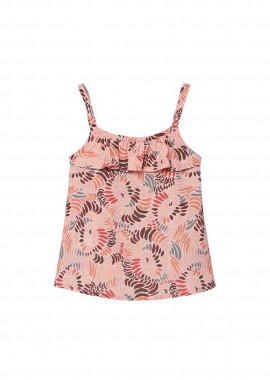 Boboli παιδικό τοπ με floral print - 433077 Πολύχρωμο