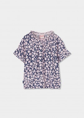 BOBOLI - Boboli παιδική μπλούζα με floral print - 713012 Πολύχρωμο