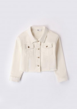 IDO - iDO παιδικό jacket μονόχρωμο με flap τσέπες - 4.8568/00 Λευκό