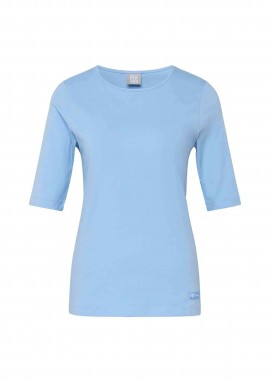 RABE - Rabe γυναικείο μονόχρωμο T-shirt - 56-118330 Μπλε
