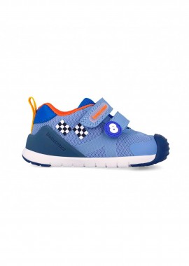 BIOMECANICS - Biomecanics βρεφικά sneakers με σχέδιο number 8 (20-25) - 262134 Μπλε