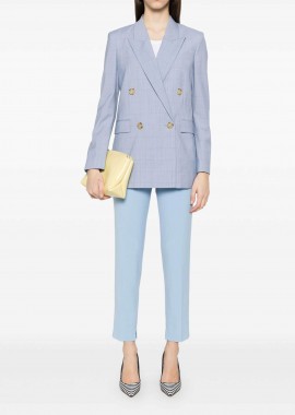 HUGO - Hugo Boss γυναικείο παντελόνι μονόχρωμο cropped Straight Fit