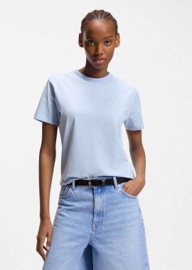 Hugo Boss γυναικείο Τ-shirt μονόχρωμο 
