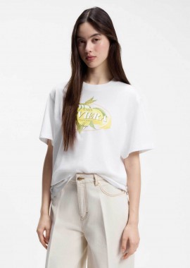 HUGO - Hugo Boss γυναικείο T-shirt βαμβακερό με λογότυπο