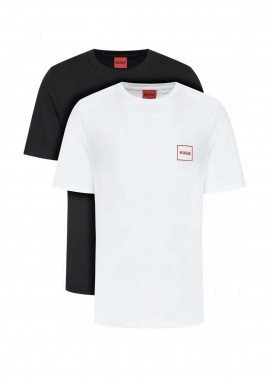 HUGO - Hugo Boss σετ ανδρικά T-shirts με logo print Regular Fit