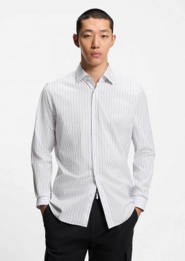 HUGO - Hugo Boss ανδρικό πουκάμισο με ριγέ σχέδιο Modern Fit