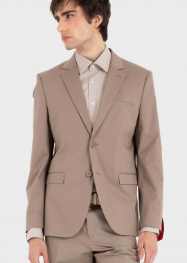 HUGO - Hugo Boss ανδρικό σακάκι μονόχρωμο Slim Fit - 50559655 Γκρι
