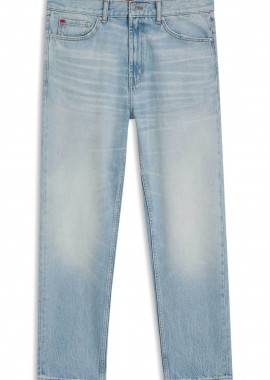 HUGO - Hugo Boss ανδρικό τζιν παντελόνι Tapered Fit