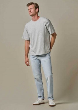 PROFUOMO - Profuomo ανδρικό τζιν παντελόνι πεντάτσεπο Relaxed Fit - PPWQ10040A Μπλε Ανοιχτό