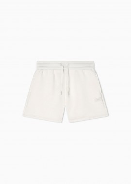 Armani Exchange γυναικείο σορτς με ελαστική μέση Relaxed Fit - XW002044AF21290 Λευκό