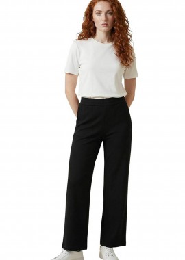 ARMANI EXCHANGE - Armani Exchange γυναικείο παντελόνι φόρμας με monogram Regular Fit - XW002840AF21298 Μαύρο