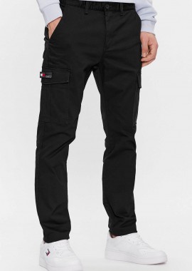 TOMMY JEANS - Tommy Jeans ανδρικό cargo παντελόνι με logo patch Slim Fit