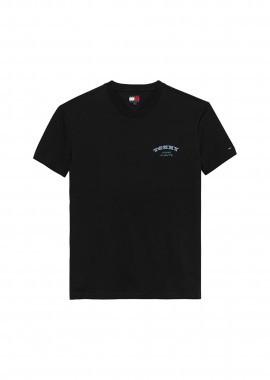 TOMMY JEANS - Tommy Jeans ανδρικό T-shirt με graphic print Regular Fit - DM0DM22318 Μαύρο