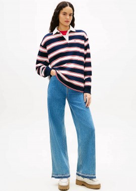 Tommy Jeans γυναικείο τζιν παντελόνι Wide Fit 