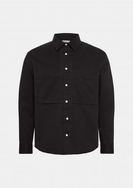 Calvin Klein Jeans ανδρικό overshirt με τσέπες Regular Fit - LV04RE111G Μαύρο