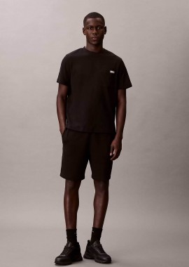 CALVIN KLEIN JEANS - Calvin Klein Jeans ανδρική βερμούδα Regular Fit - LV04RF282G Μαύρο
