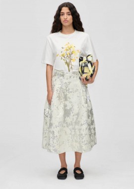 Stine Goya γυναικεία midi φούστα jacquard 