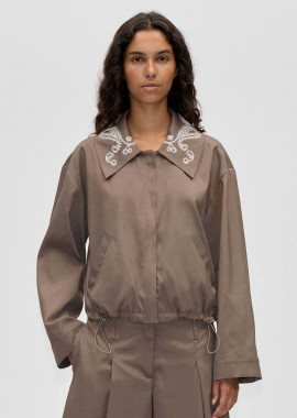 STINE GOYA - Stine Goya γυναικείο bomber jacket - SG-SS26-J070-2492 Μπεζ