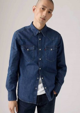 LEVI'S - Levi's® ανδρικό denim πουκάμισο με τσέπες Standard Fit