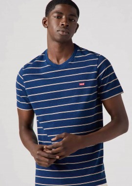 LEVI'S - Levi's® ανδρικό T-shirt με ριγέ σχέδιο και λογότυπο Standard Fit