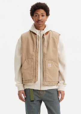 LEVI'S - Levi's® ανδρικό canvas αμάνικο μπουφάν Relaxed Fit