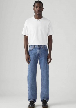 LEVI'S - Levi's® ανδρικό τζιν παντελόνι πεντάτσεπο Relaxed Straight Fit ''555™'' - 000LO0001 Denim Blue