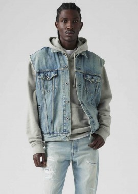 LEVI'S - Levi's® ανδρικό denim αμάνικο jacket Relaxed Fit