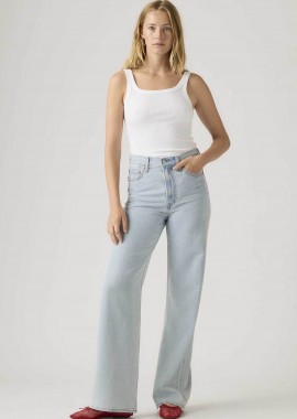 Levi's® γυναικείο ψηλόμεσο τζιν παντελόνι πεντάτσεπο Slim Flared Fit 