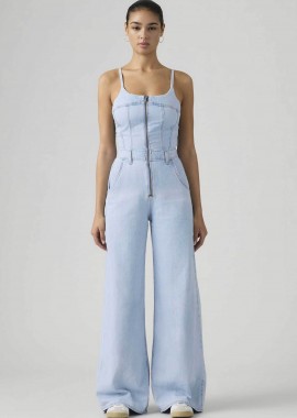 LEVI'S - Levi's® γυναικεία denim ολόσωμη φόρμα αμάνικη Slim Fit