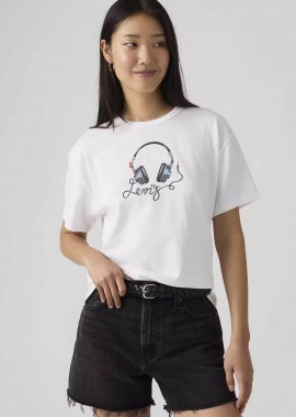 LEVI'S - Levi's® γυναικείο T-shirt με λογότυπο Relaxed Fit