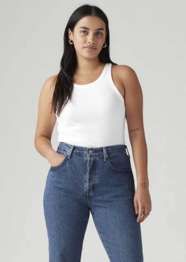 LEVI'S - Levi's® γυναικείο αμάνικο τοπ ribbed Slim Fit
