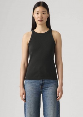 Levi's® γυναικείο αμάνικο τοπ ribbed Slim Fit 