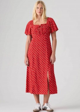 LEVI'S - Levi's® γυναικείο midi φόρεμα με all-over print Slim Fit