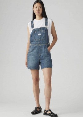 Levi's® γυναικεία denim ολόσωμη φόρμα με σορτς Relaxed Fit 