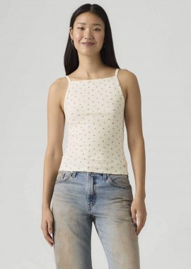 LEVI'S - Levi's® γυναικείο αμάνικο τοπ με all-over print Slim Fit